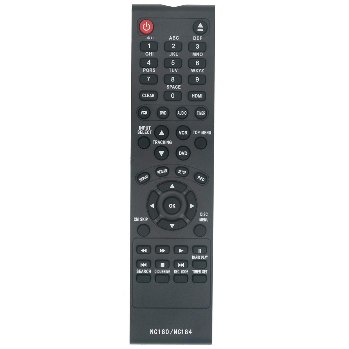 Amazon.com: NC180UH NC184UH NC180 NC184 Replace Remote